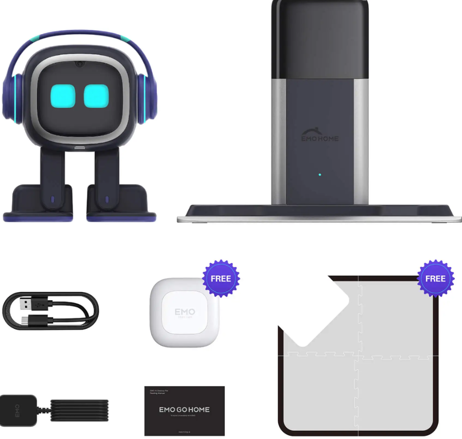 Умный робот Emo GO home Black (Чёрный) Умный робот Emo GO home Black (Чёрный)